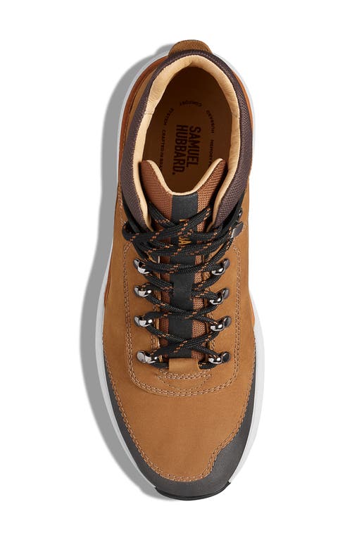 Samuel Hubbard Camino Hiking Shoe In Brown Nubuck