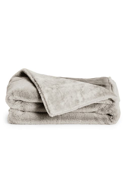UnHide Lil' Marsh X-Small Plush Blanket in Greige Goose at Nordstrom, Size Throw