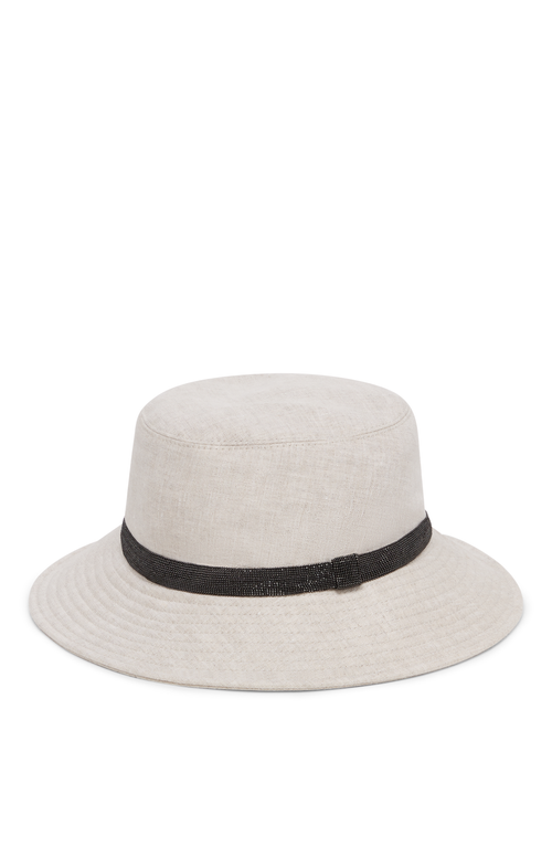 Shop Brunello Cucinelli Bucket Hat In Sand