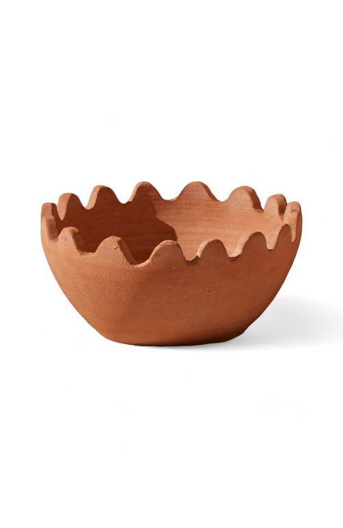 Meso Goods Ena Terracotta Bowl In Terracotta