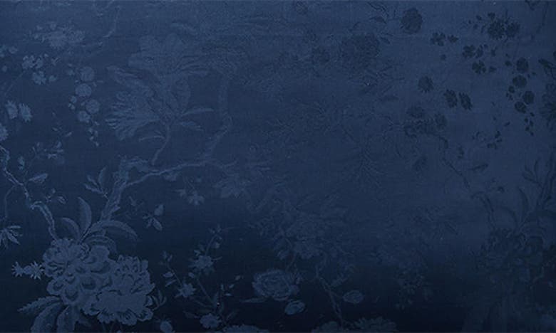 Polo Ralph Lauren Bethany Floral Jacquard Euro Pillow Sham In Polo Navy