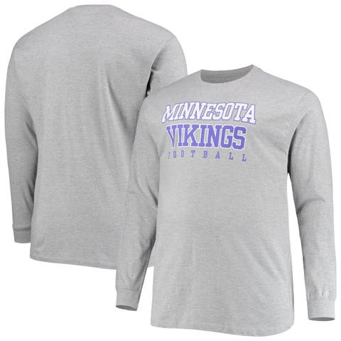 Minnesota Vikings Mens Shirt Big & Tall Established T