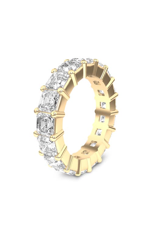 Shop Hautecarat Lab Created Diamond Eternity Ring In Yellow Gold