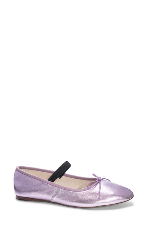 Chinese Laundry Audrey Mary Jane Ballet Flat in Lilac