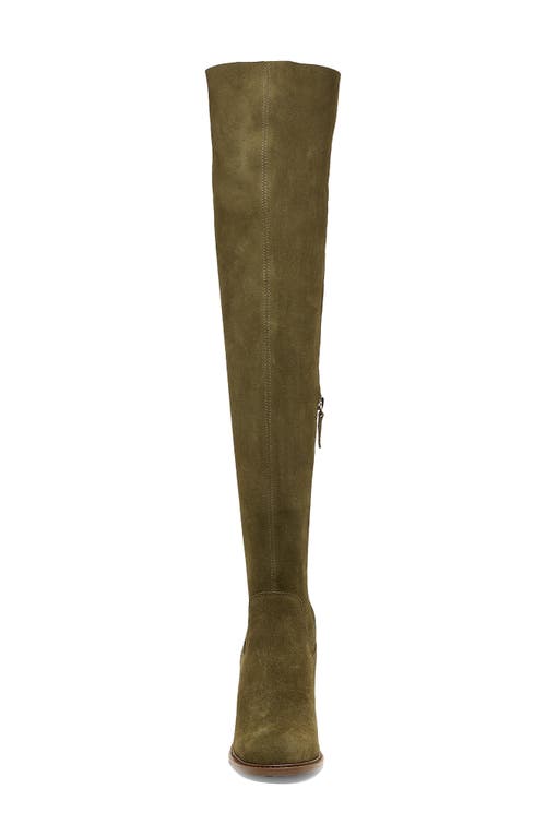 Shop Kelsi Dagger Brooklyn Logan Over The Knee Boot In Olive