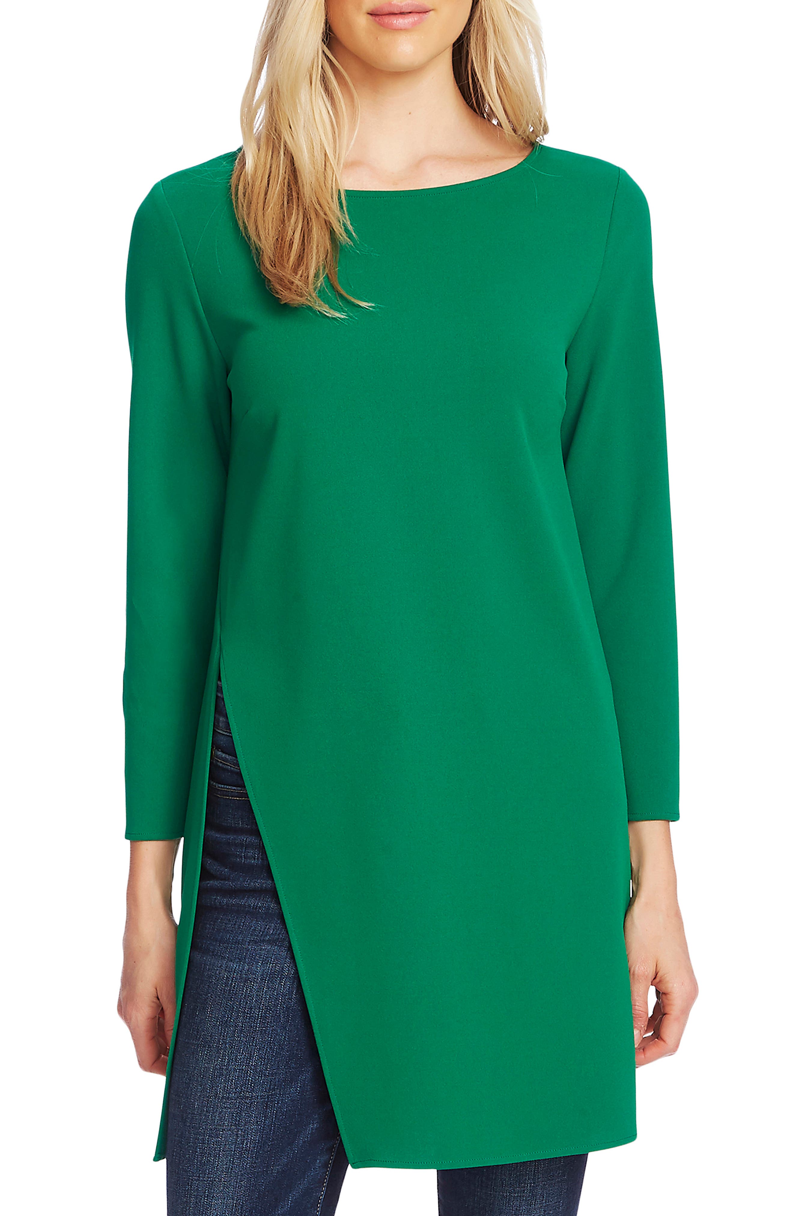 vince camuto tunic tops