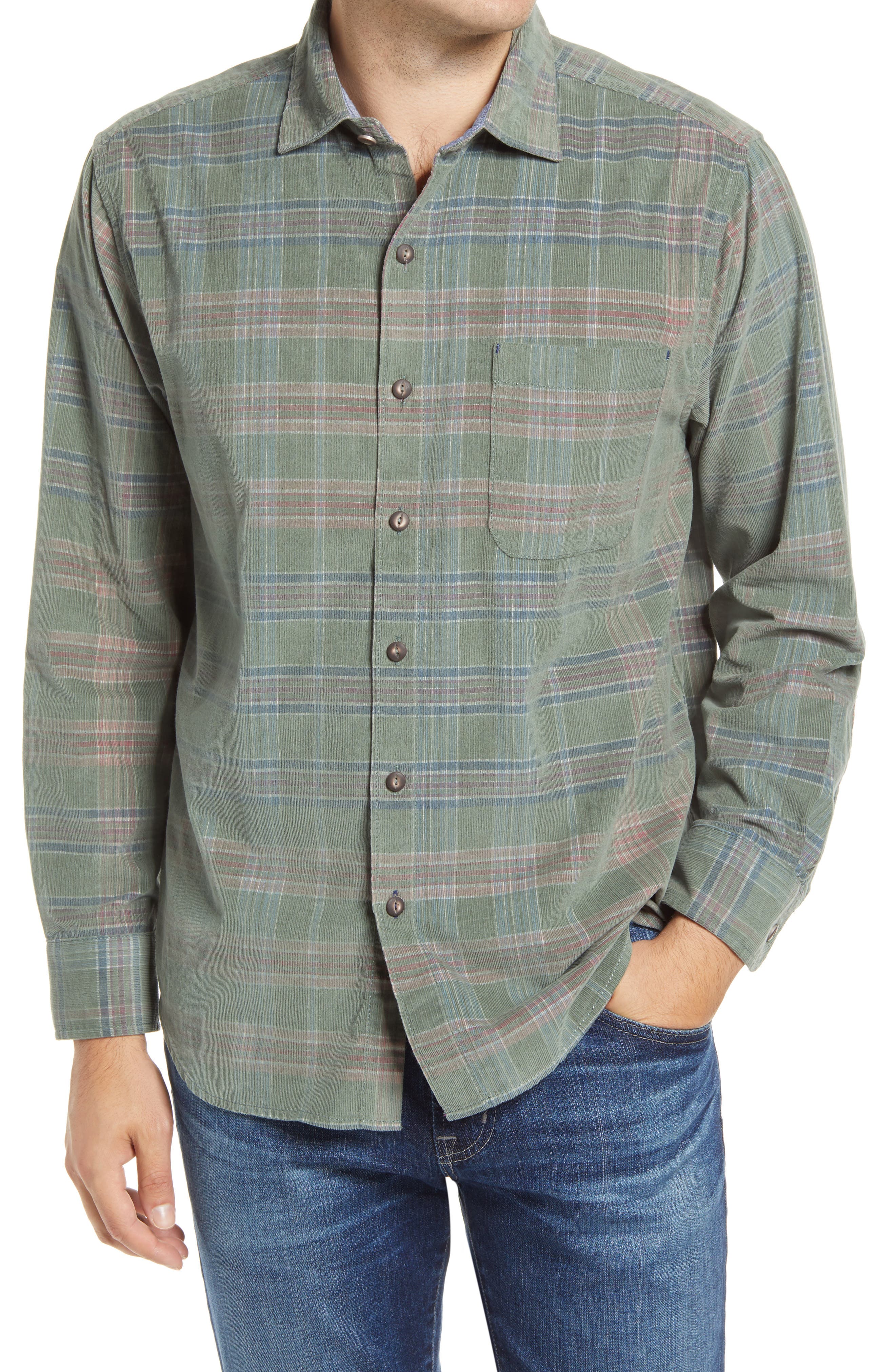 tommy bahama corduroy shirt