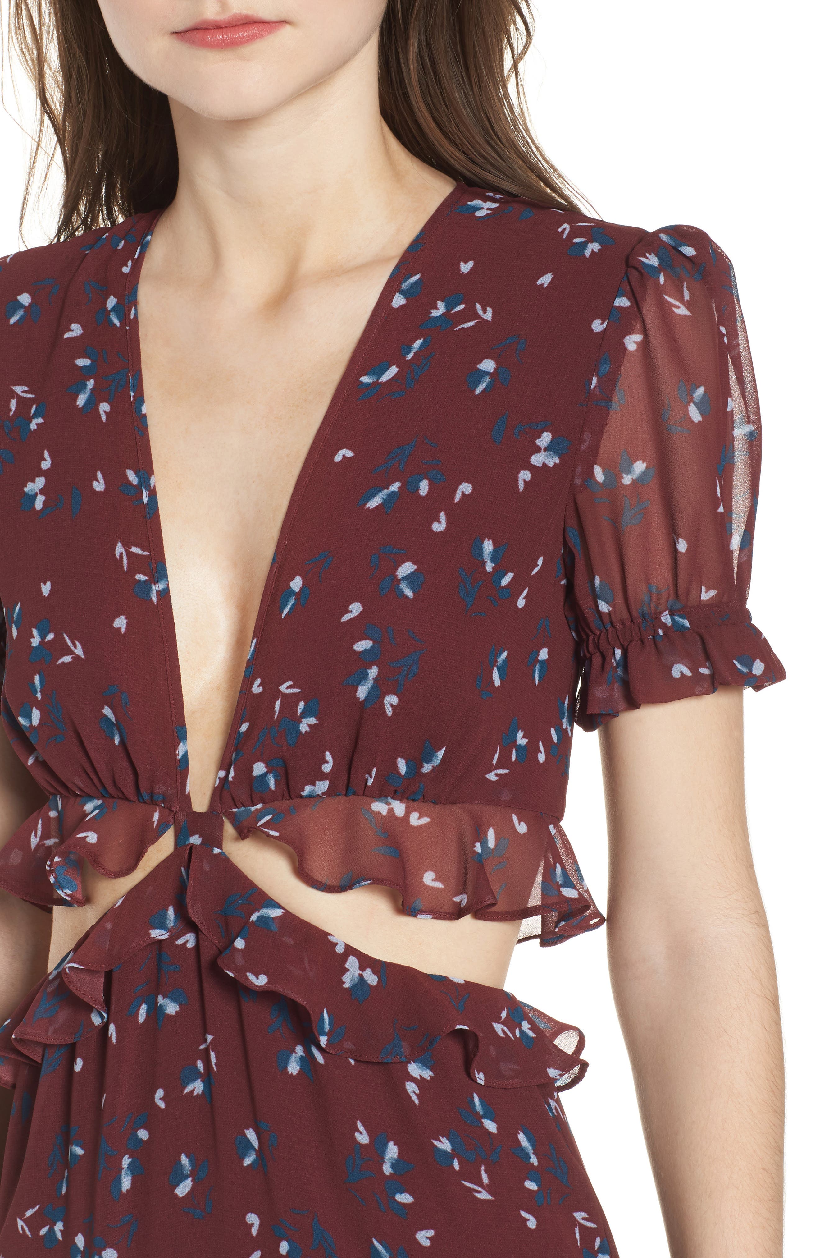wayf laviana maxi dress