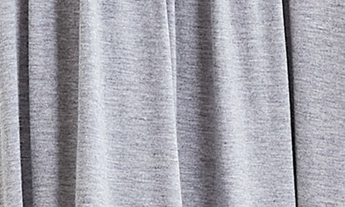 Shop Papinelle Pleated Nightgown In Grey