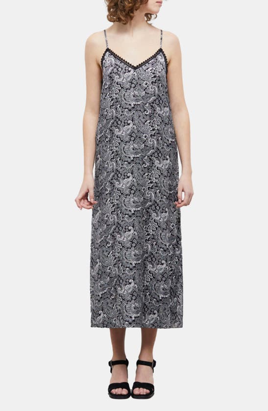 THE KOOPLES THE KOOPLES PAISLEY PRINT SLIPDRESS