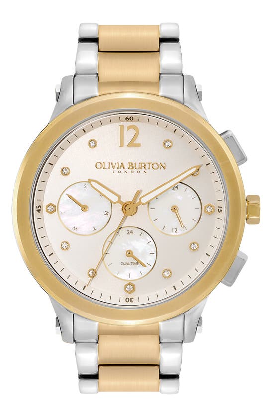 Olivia Burton Women's Sports Luxe Two-tone Stainless Steel Watch 38mm