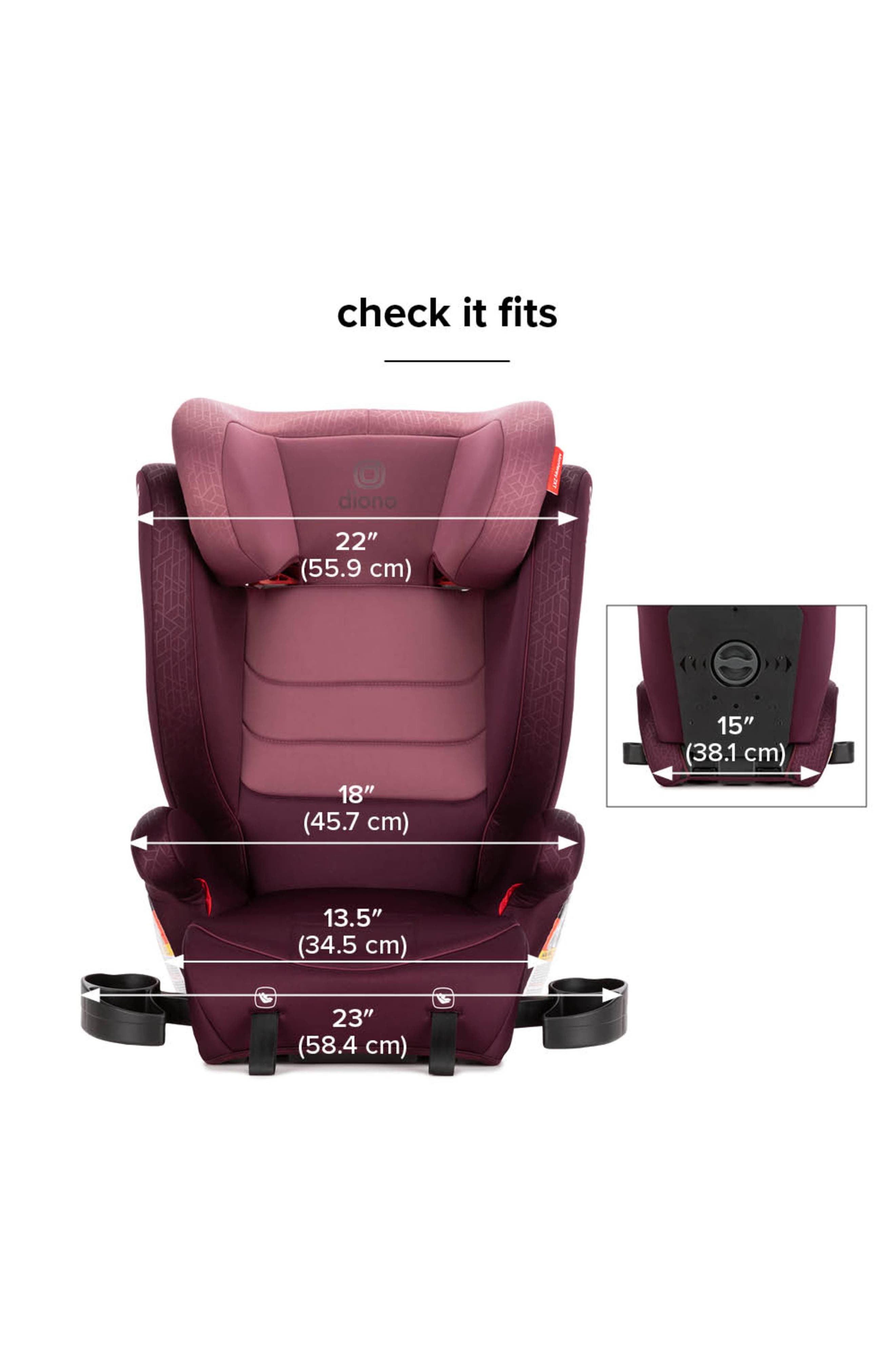 Diono Monterey® 2XT Latch Portable Expandable Booster Car Seat Nordstrom