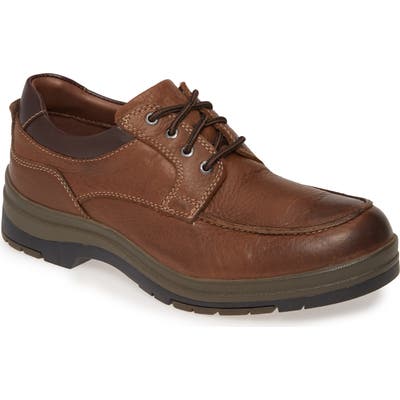 Johnston & Murphy Cahill Moc Toe Derby, Brown