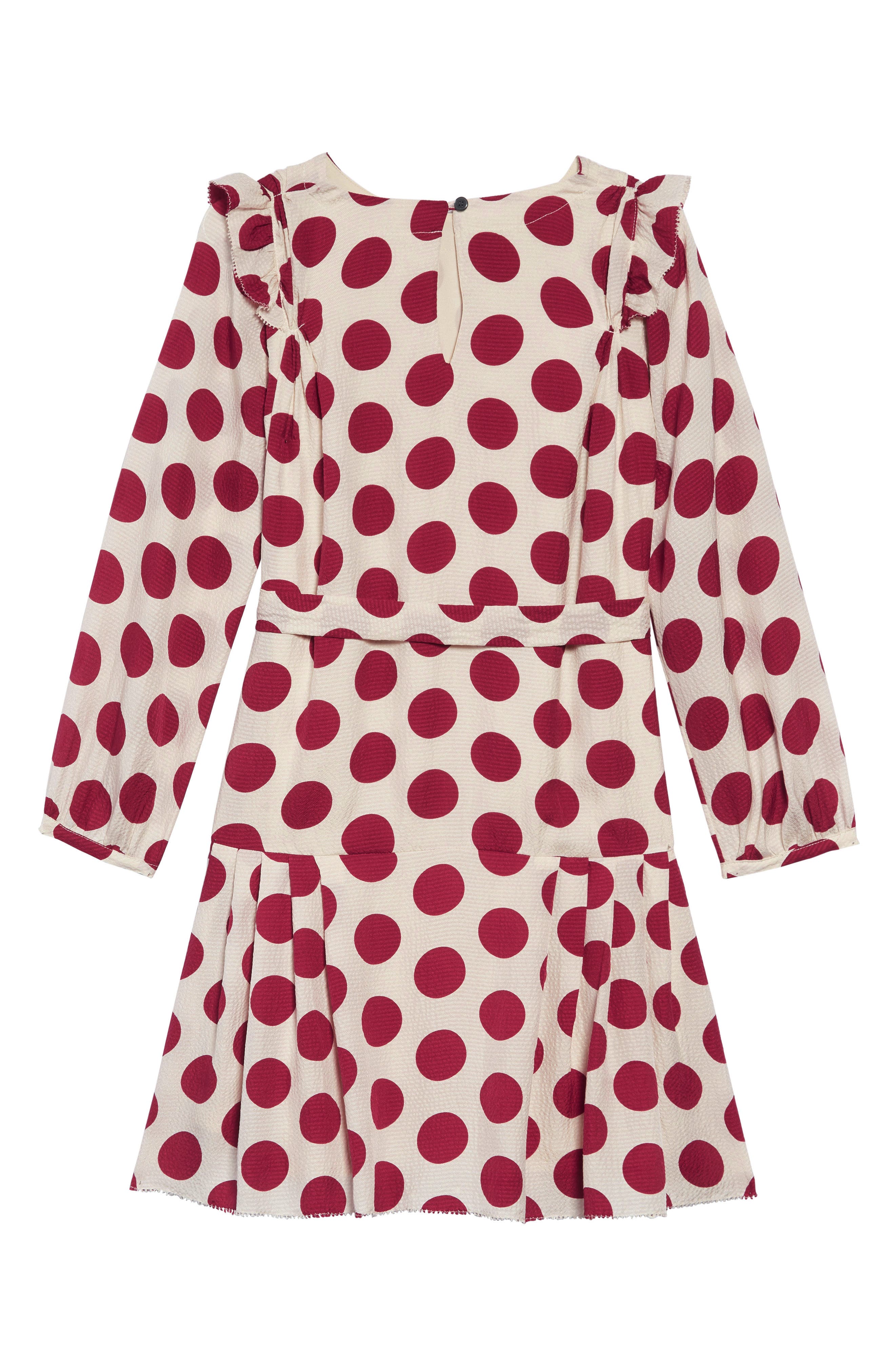 burberry polka dot dress