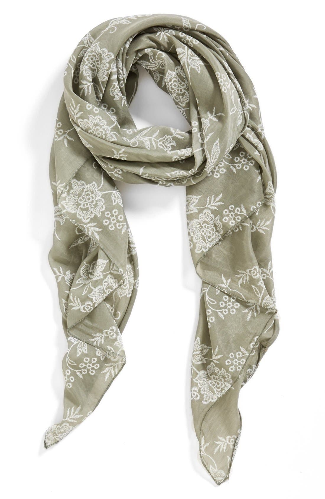Nordstrom 'Vintage Flower' Scarf Nordstrom