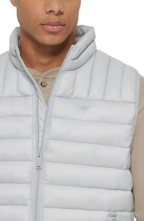 Shop Dockers ® Puffer Vest In Grey