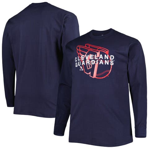 Profile Navy Milwaukee Brewers Big & Tall Long Sleeve T-shirt