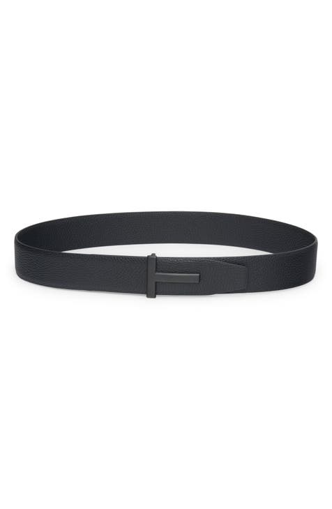 Woven suede belt in brown - Tom Ford