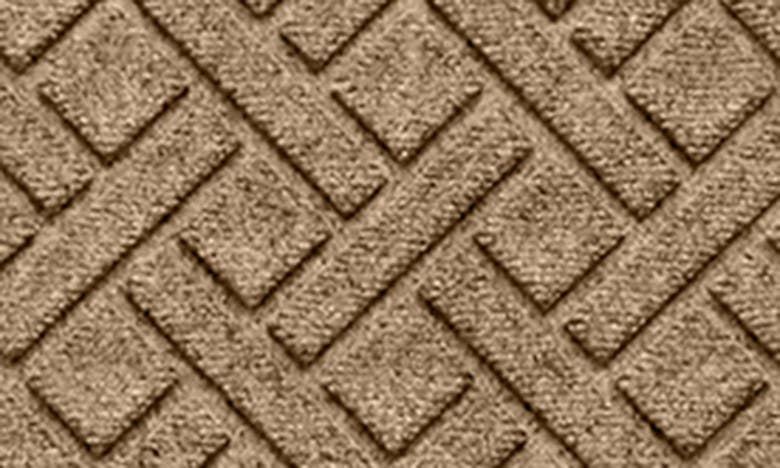 Bungalow Flooring Waterhog Lattice Floor Mat In Camel
