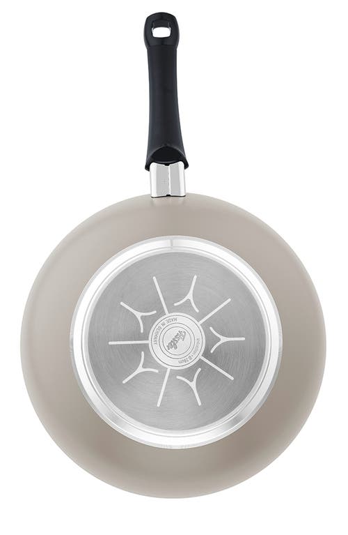 Fissler Ceratal Ceramic Non-stick Wok In Warm Grey