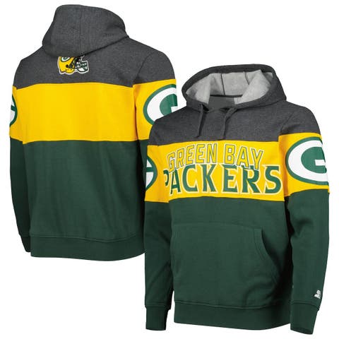 Vintage Starter Green Bay Packers Hoodie Mens Size XL Classic Team