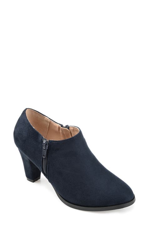 Ladies navy hotsell blue booties