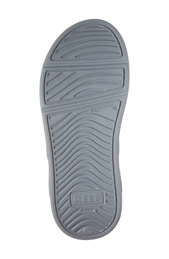Reef Oasis Water Friendly Flip Flop In Grey