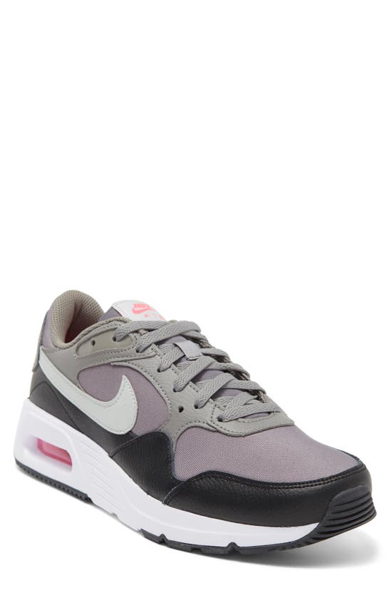 Nike Air Max Sc Sneaker In Flat Pewter/ Silver/ White