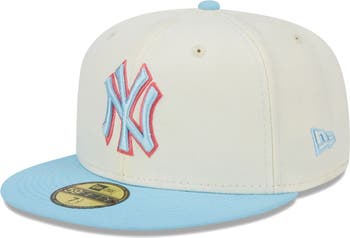 Men's New Era Black/Gray New York Yankees Spring Color Pack Two-Tone  59FIFTY Fitted Hat