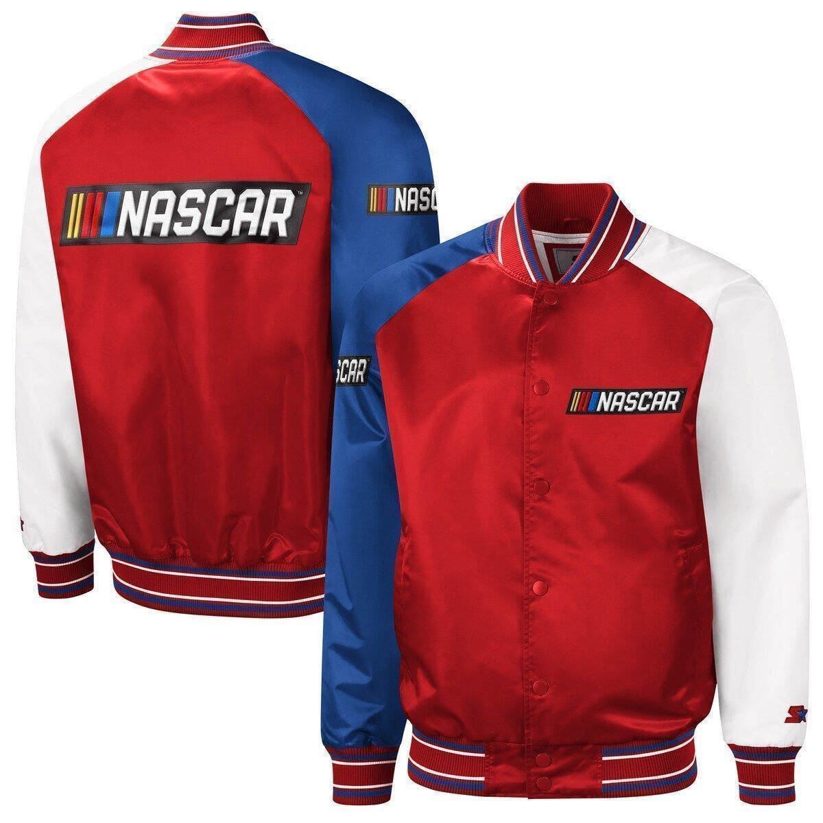STARTER Men's Starter Red/Blue NASCAR 