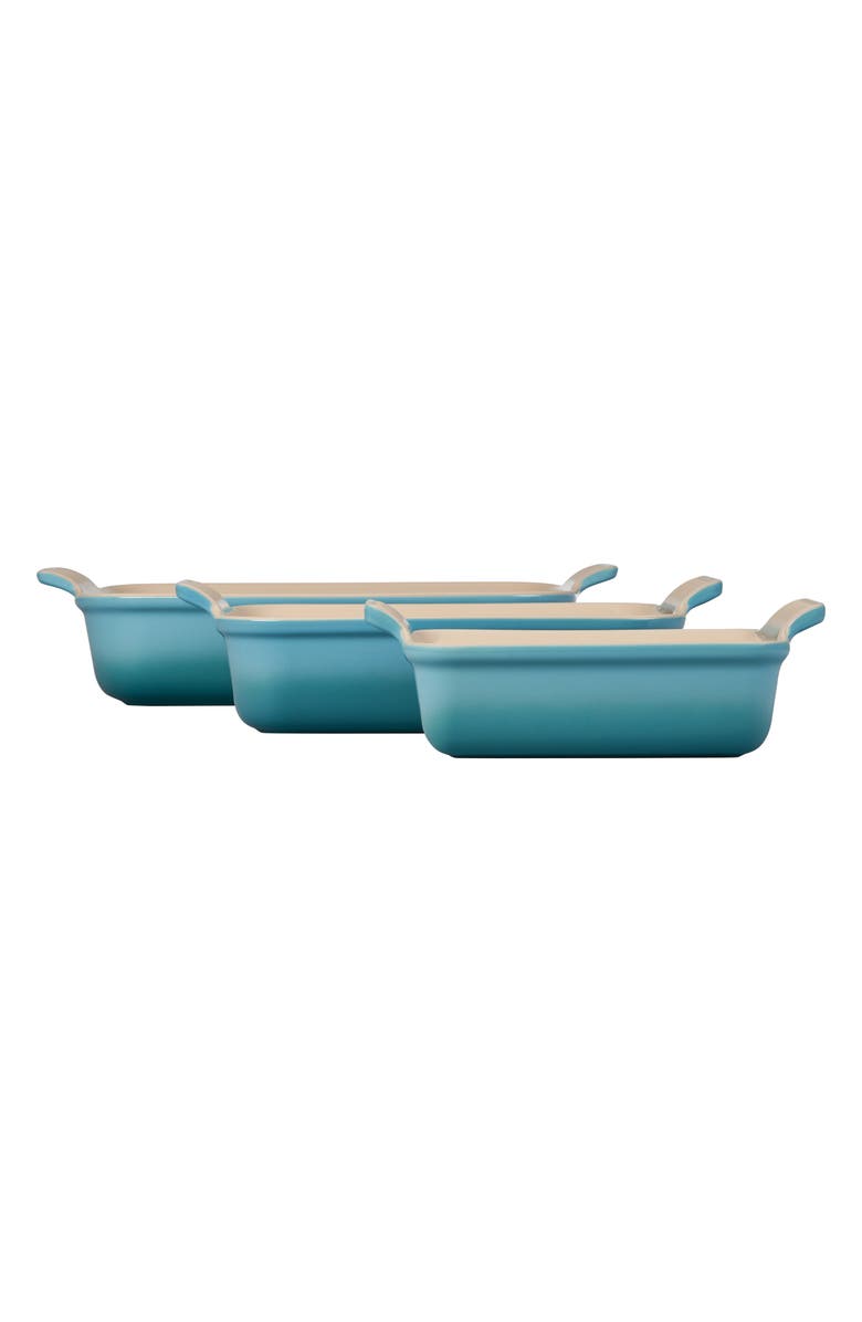 Le Creuset The Heritage Set of 3 Rectangular Baking Dishes Nordstrom