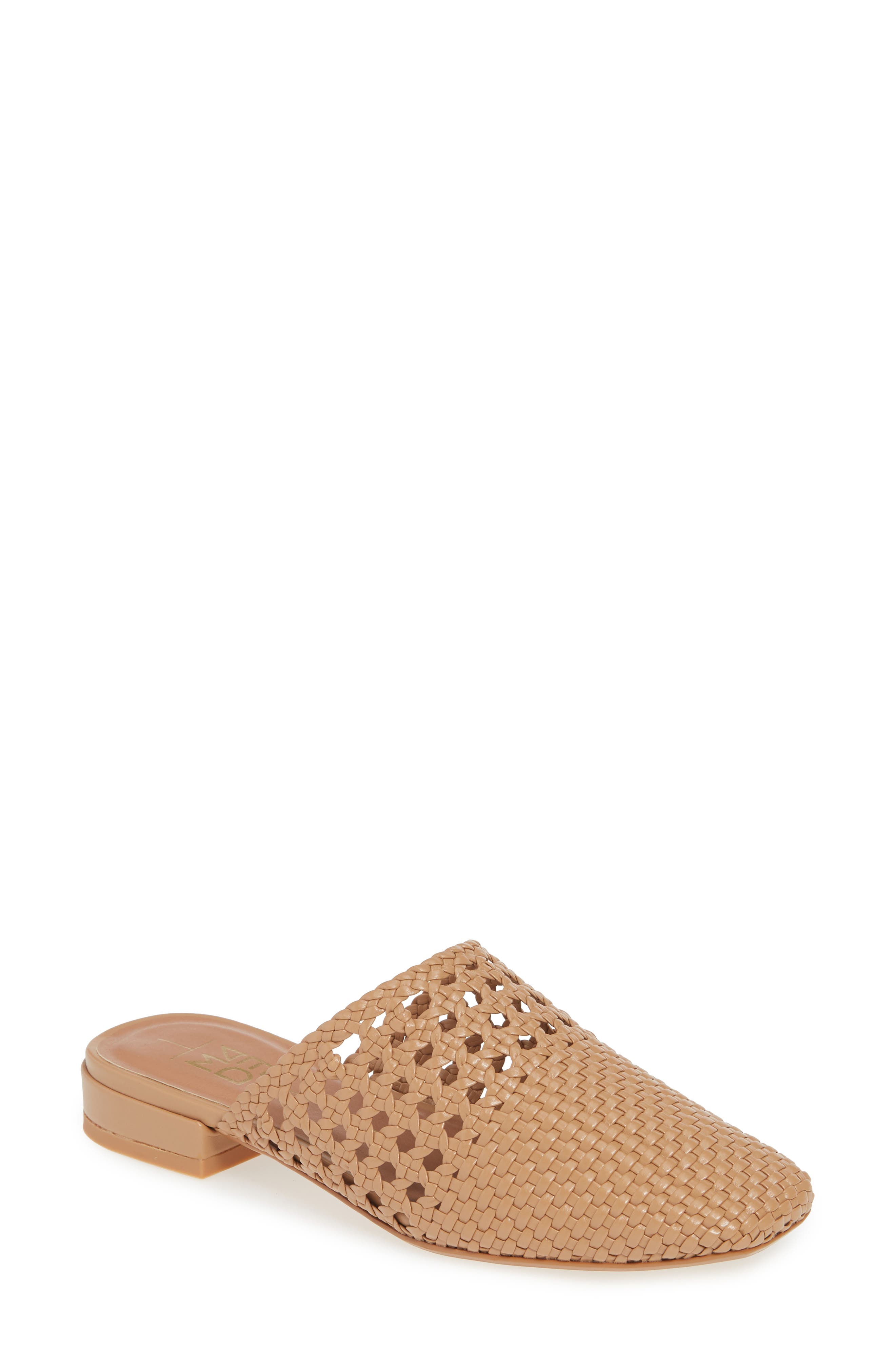 M4D3 Lana Woven Mule, Beige