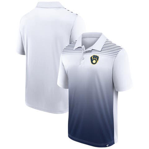 Levelwear Milwaukee Brewers Light Blue City Connect Sector Insignia Core  Polo
