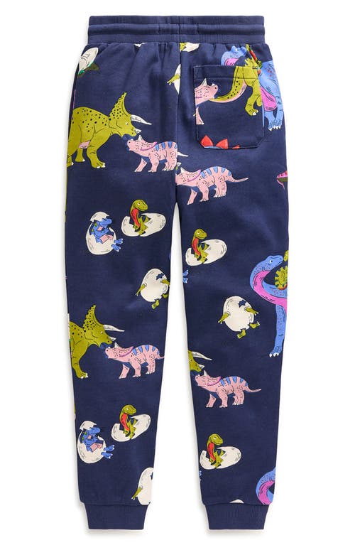 MINI BODEN MINI BODEN KIDS' DINO PRINT COTTON JOGGERS 