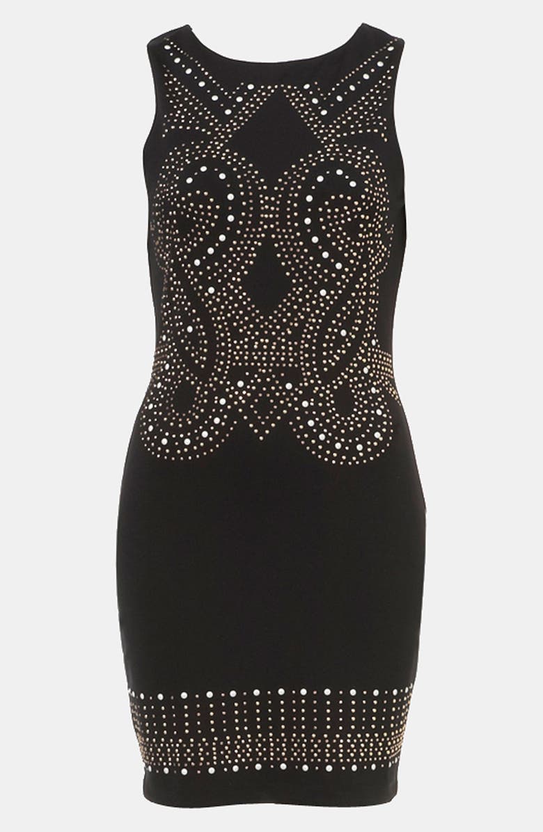 Topshop Studded Body-Con Dress | Nordstrom