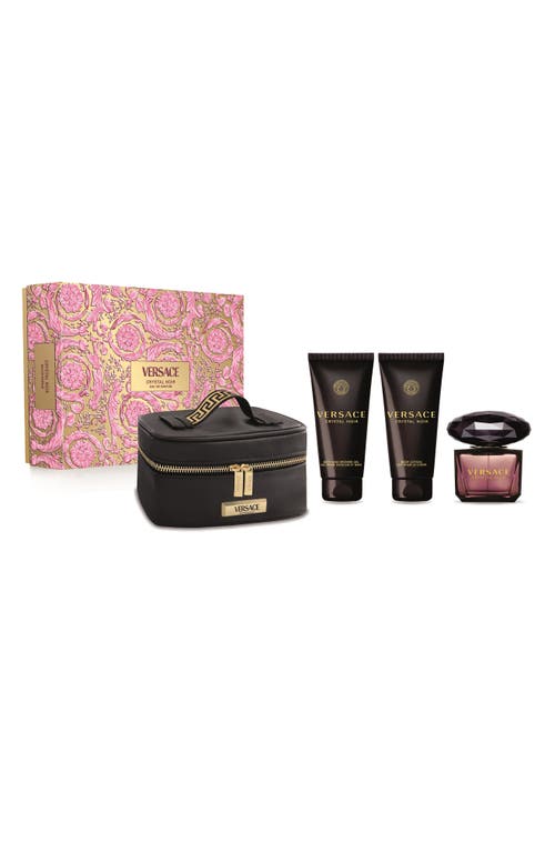 Versace Crystal Noir Eau De Parfum Gift Set $203 Value In No Colour