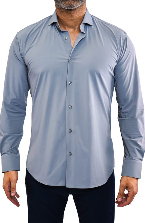 Maceoo Einstein Stretchcore Performance Button-Up Shirt at Nordstrom