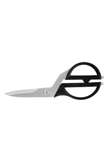 Shun Cutlery Kai Japanese Stainless Steel Kitchen Shears In Black