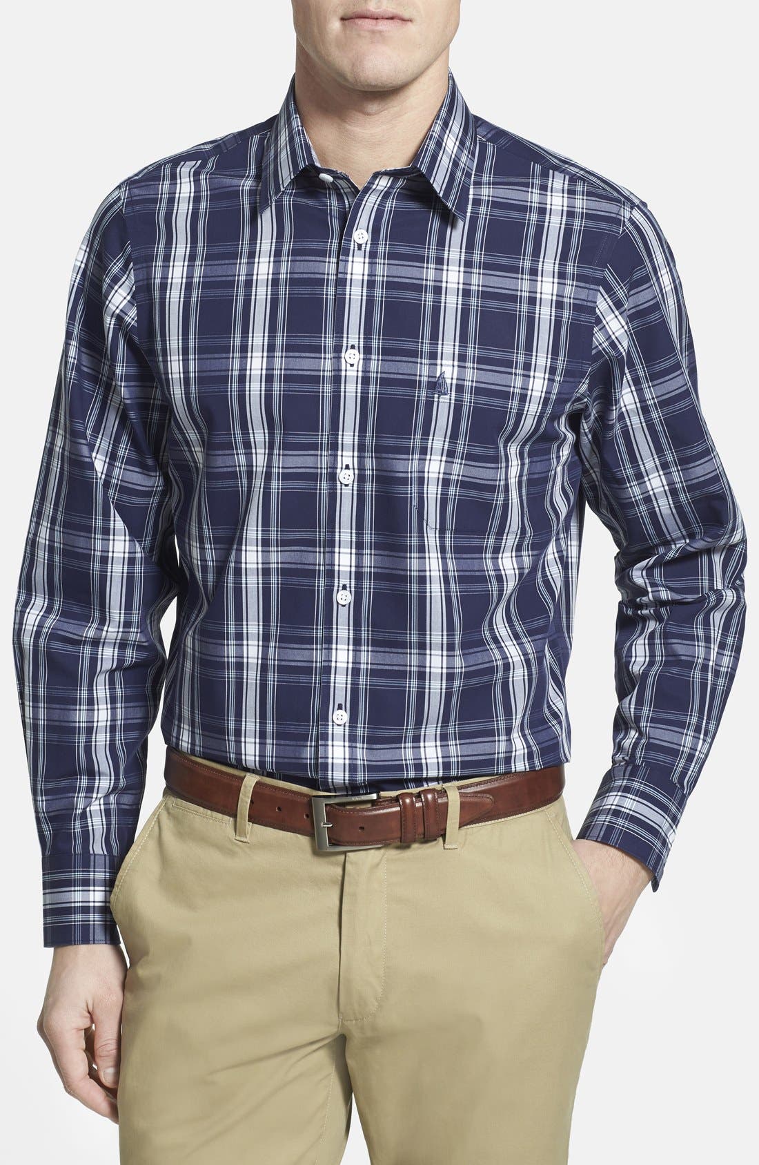 Nordstrom Smartcare™ Regular Fit Plaid Sport Shirt Nordstrom