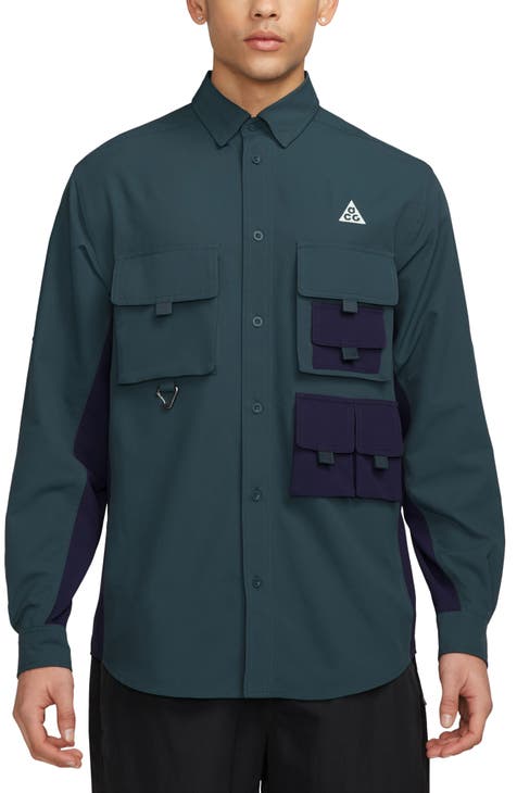 Dri-FIT ACG UV Devastation Performance Button-Up Trail Shirt
