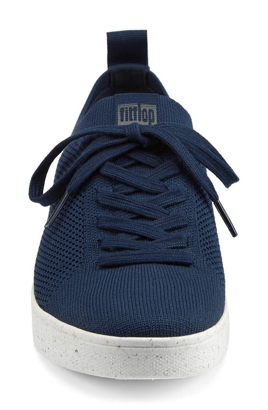 Fitflop Rally Knit Sneaker In Midnight Navy