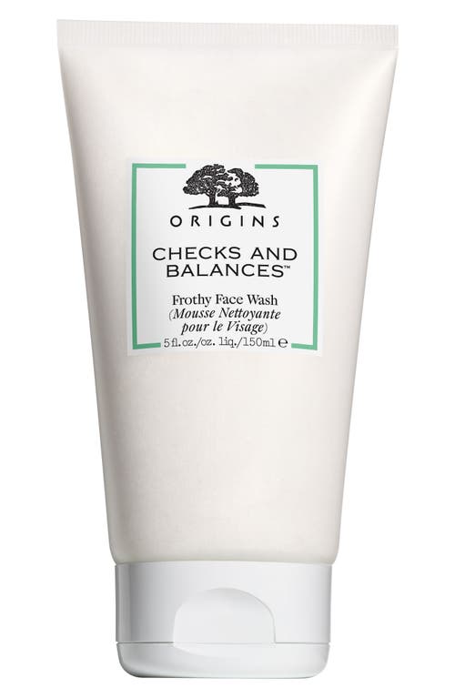 Checks and Balances Frothy Face Wash Cleanser