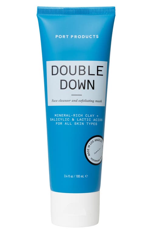 Double Down Face Cleanser & Exfoliating Mask