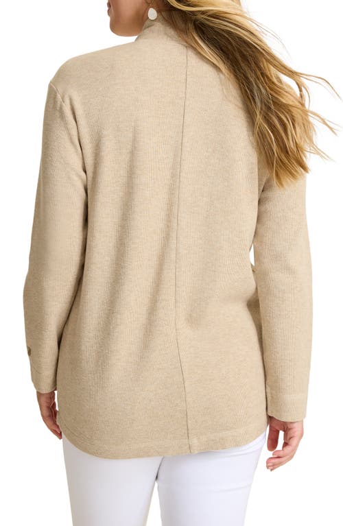 Shop Tommy Bahama Aruba Open Front Cardigan In Oatmeal Heather