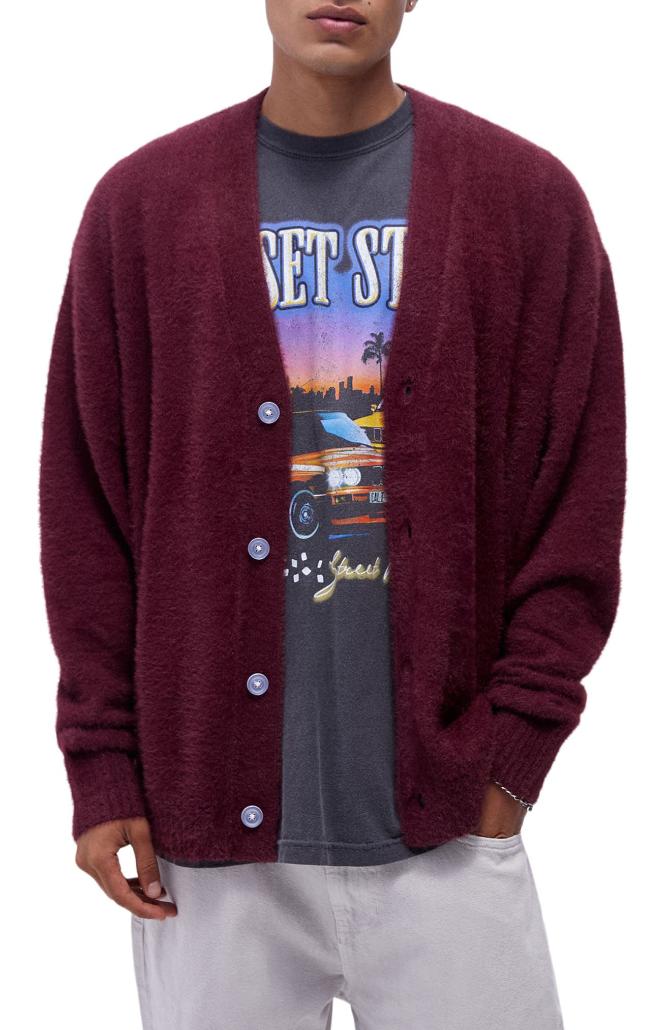 PacSun Eyelash Cardigan Sweater | Nordstrom