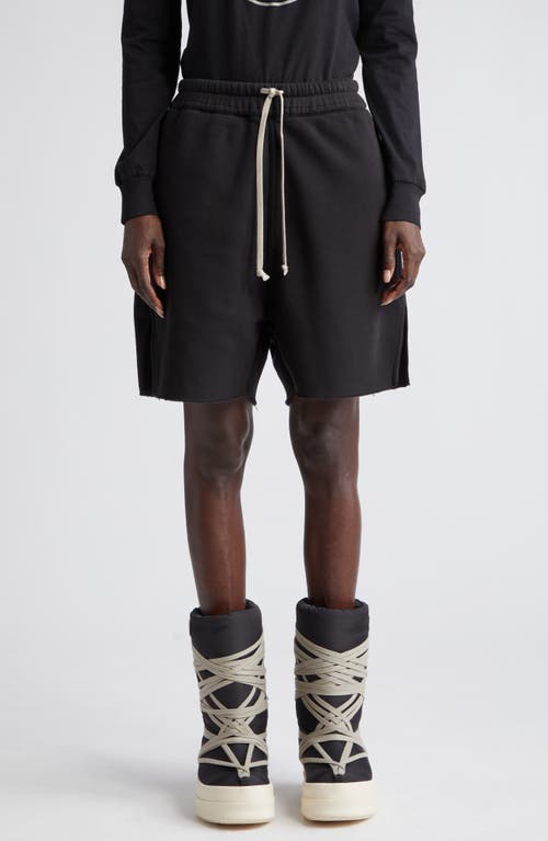 Rick Owens x Moncler Pod Drawstring Shorts 999 Black at Nordstrom,