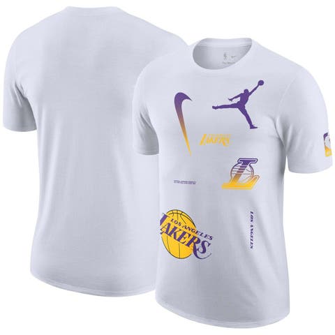 Los Angeles Lakers Nike City Edition Wordmark Legend T-Shirt Men