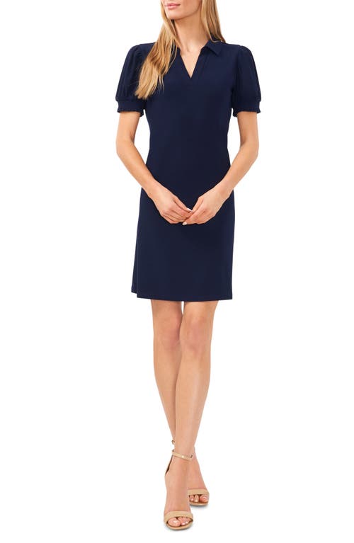 blue or beige dress BLUE LONG SLEEVE Maxi Dress with Cut Out & Ruffles M / US 6-8