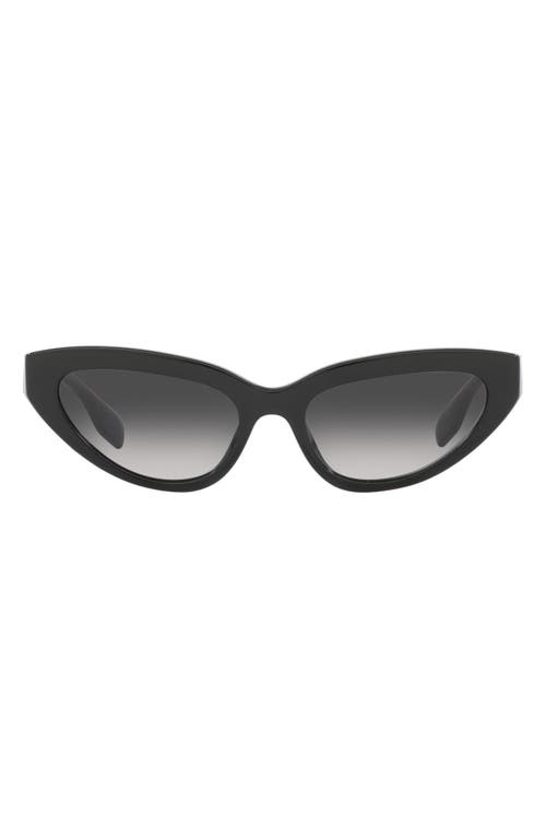 EAN 8056597726559 product image for burberry 54mm Gradient Cat Eye Sunglasses in Black at Nordstrom | upcitemdb.com