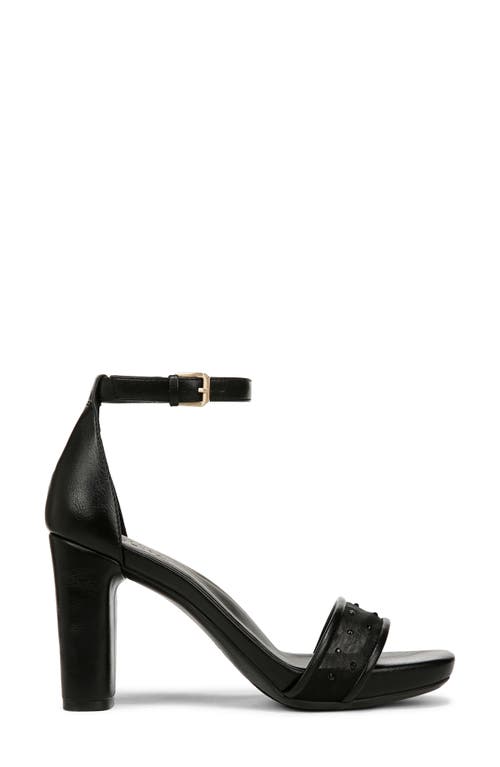 Shop Naturalizer Joy Studded Ankle Strap Sandal In Black/black